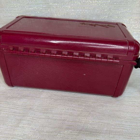 Cigar Large Travel Humidor - Red - Picture 2 of 9